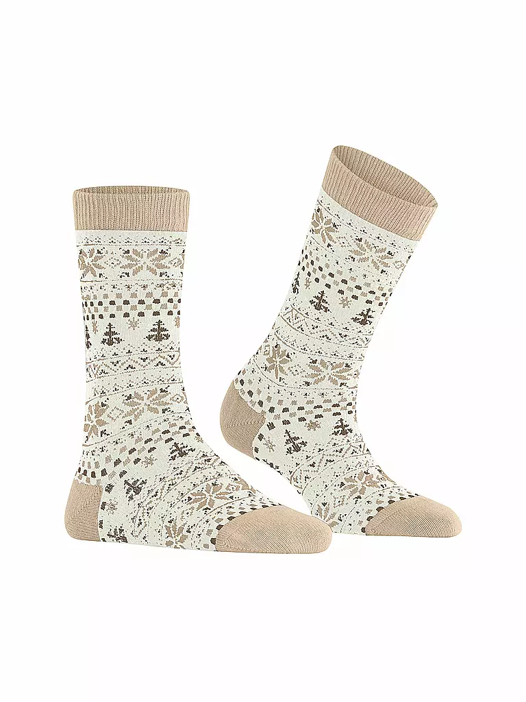 FALKE Damen Socken COUNTRY CALLING sandstone creme