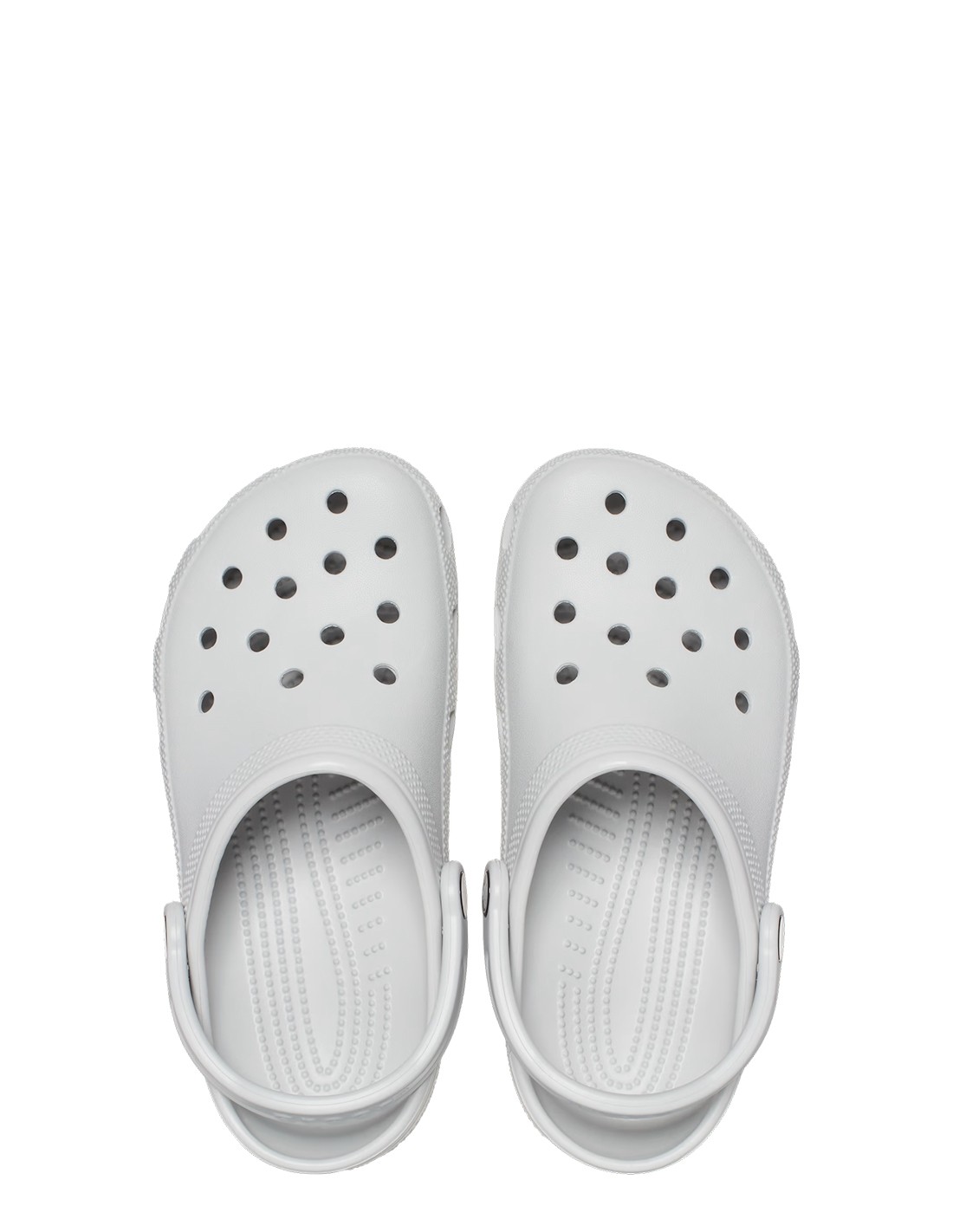 crocs sabots mixte classic clog gris