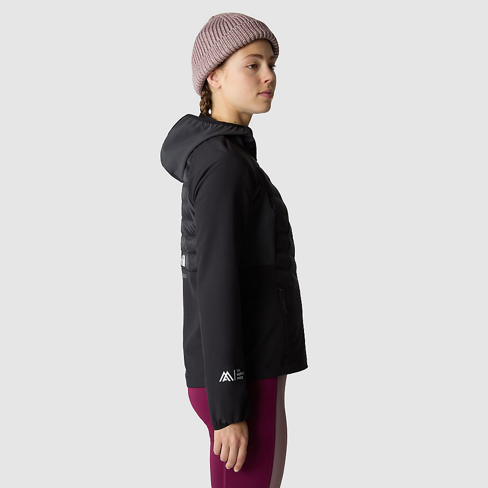 Mountain Atheltics Lab Hybrid ThermoBall Jacket Dame TNF Black/Asphalt Grey/TNF Black