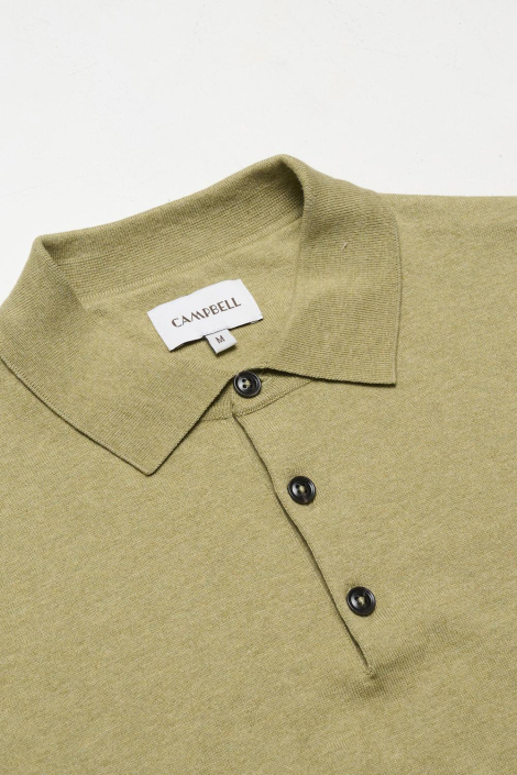 Campbell groene heren polo