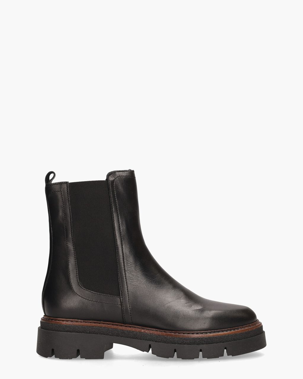 Miss Behave Viola Zwart Dames Chelseaboots