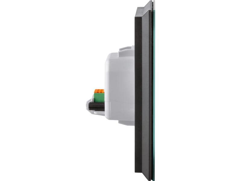 Homematic IP Smart Home Wired Glasdisplay Plus Zum Steuern von Heizungen, Leuchten, Rollläden und Jalousien – HmIPW-WGD-PL