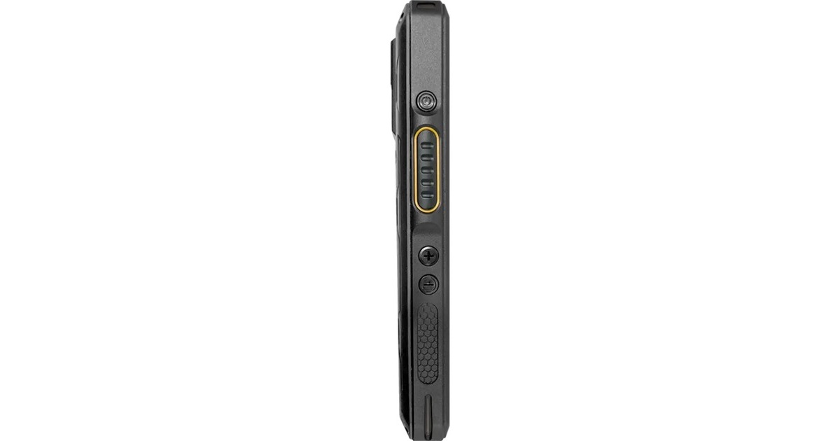 RugGearRG540 smartphone  (Zwart/geel, 128 GB, 4G LTE, Dual-SIM, Android 13)