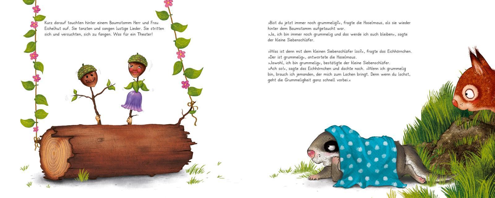 Die Geschichte vom kleinen Siebenschläfer, der den ganzen Tag lang grummelig war / Der kleine Siebenschläfer Bd.4