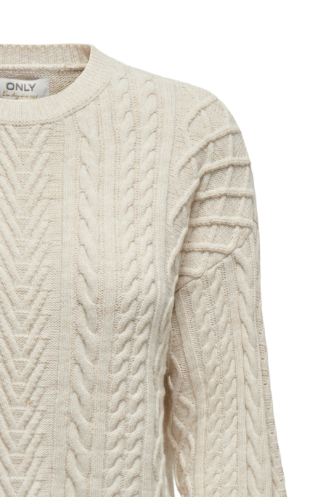 Only beige dames trui