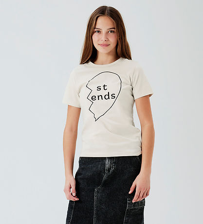 Name It T-shirt - NkfOfriend - 2 pak - Birch
