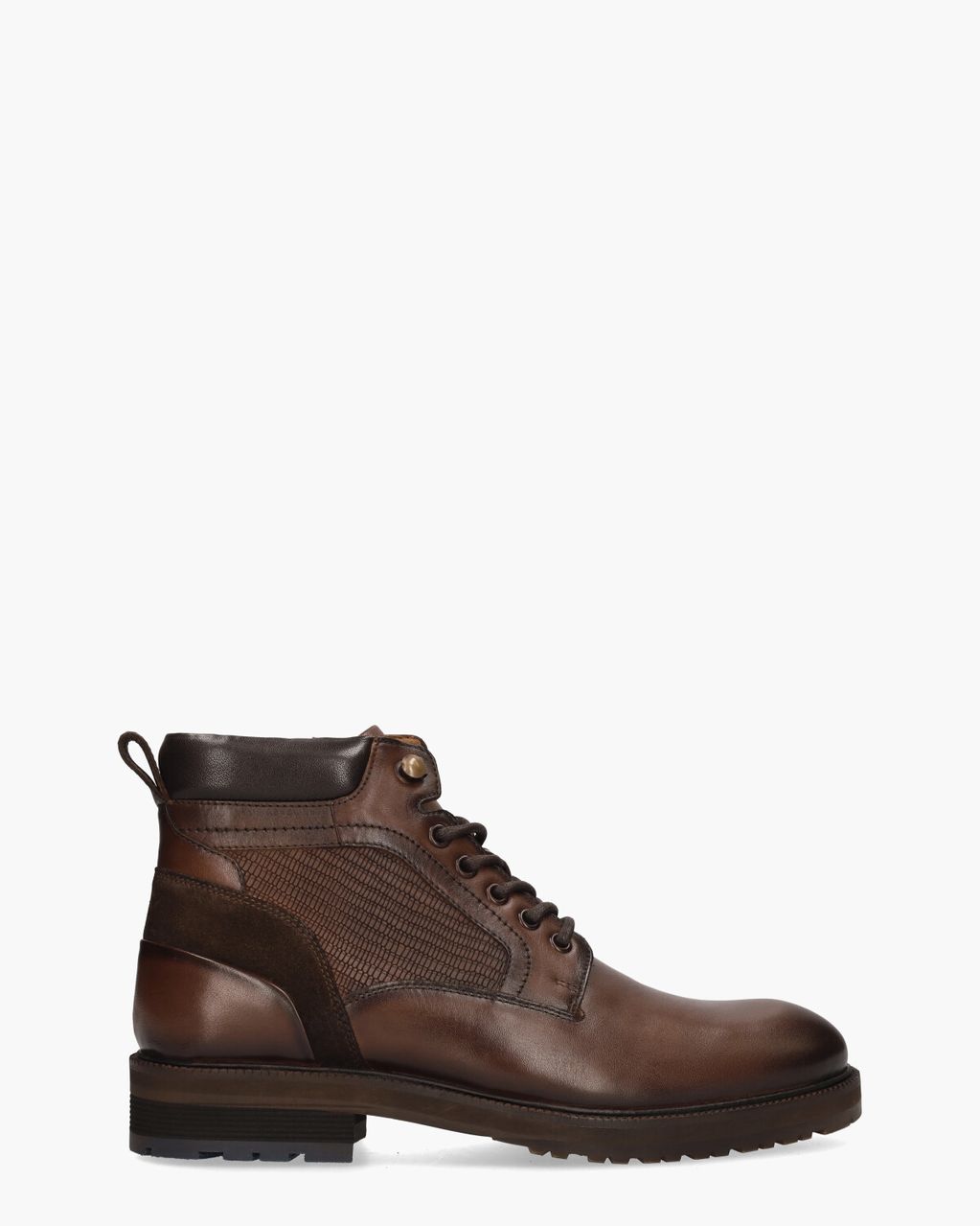 Daniel Kenneth Ulrik Bruin/Donkerbruin Heren Veterboots
