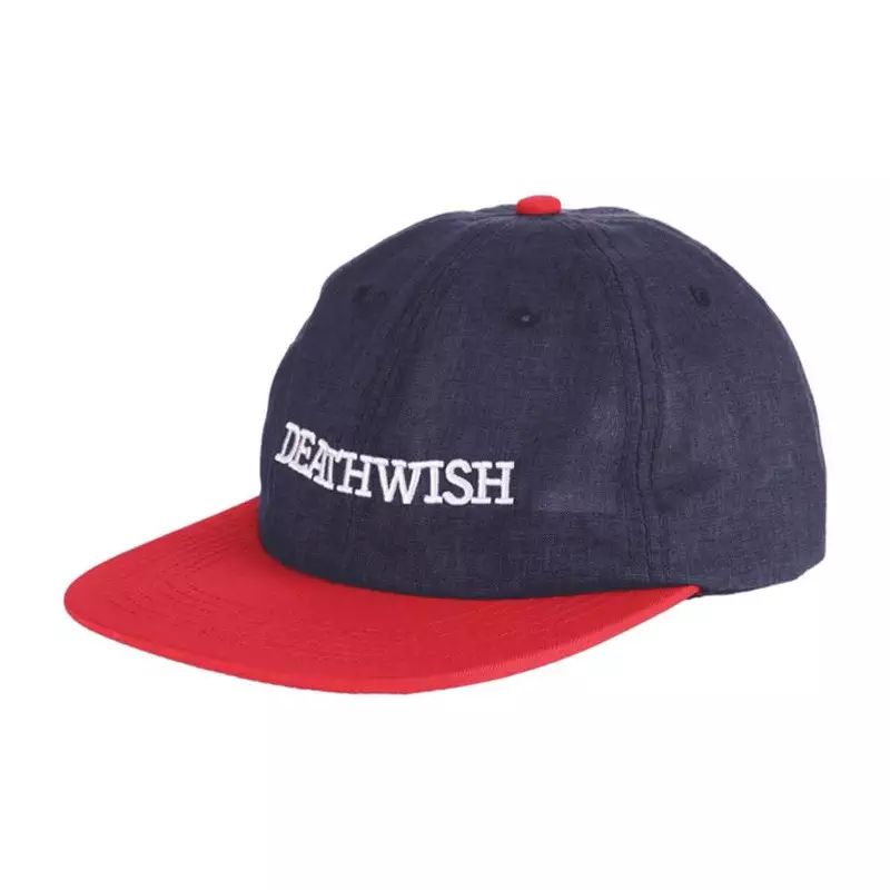Casquette DEATHWISH SKATEBOARDS Antidote Snapback Bleu