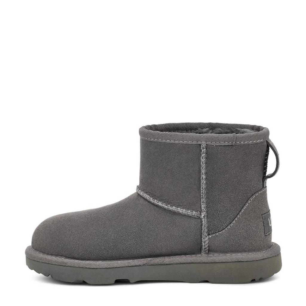 UGG Classic Mini IIsuède enkelboots grijs