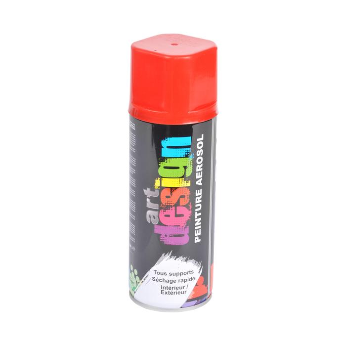 BOMBE DE PEINTURE MULTI SUPPORTS 400ML ROUGE