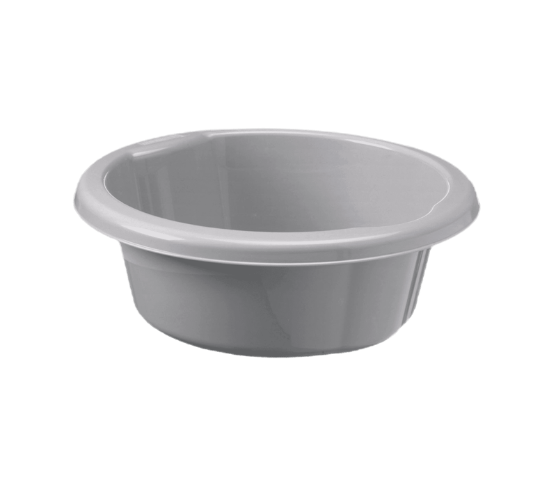 Water-line wasbak rond 5L grijs