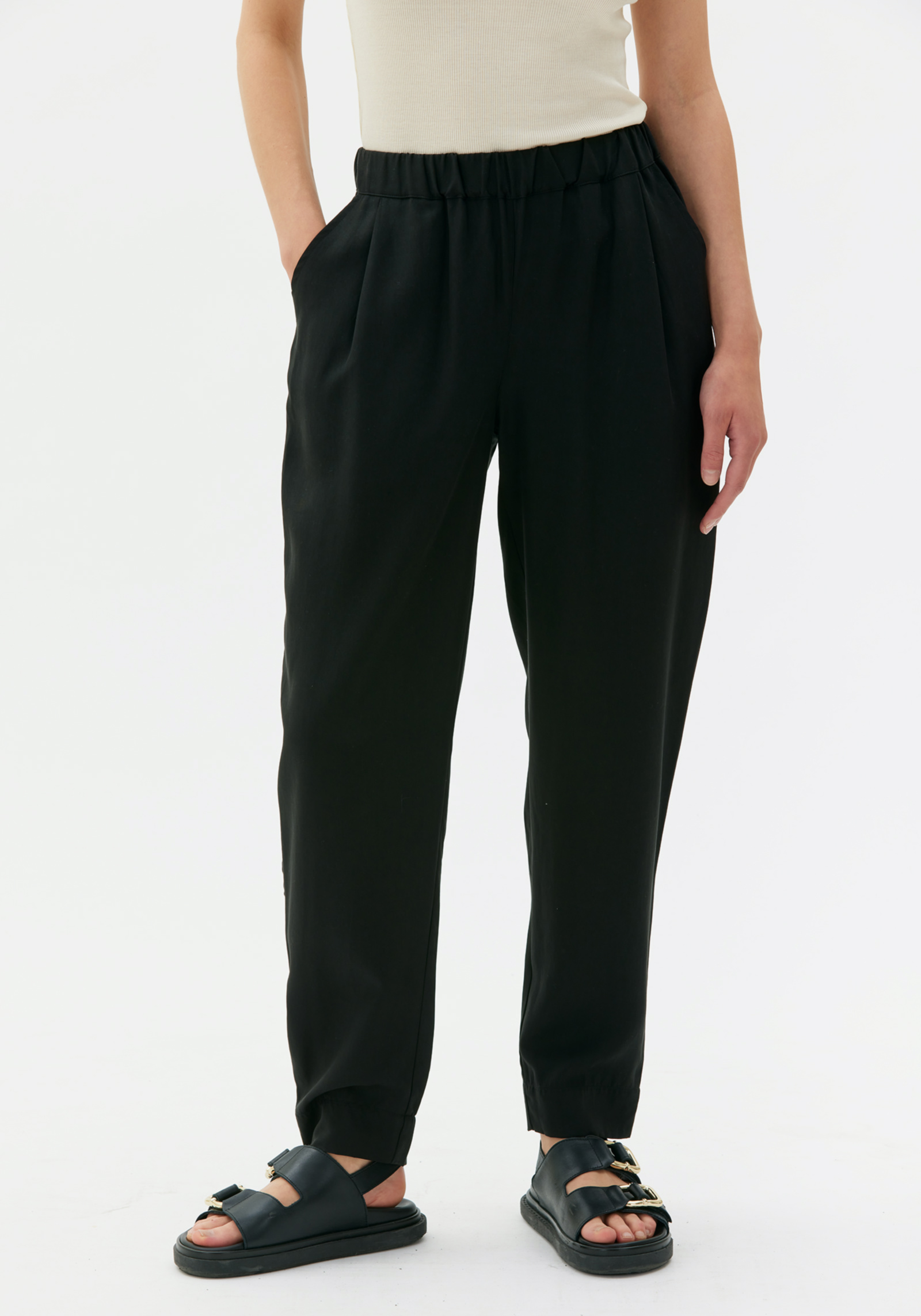 Maska Hose Jira Tencel Trousers Black