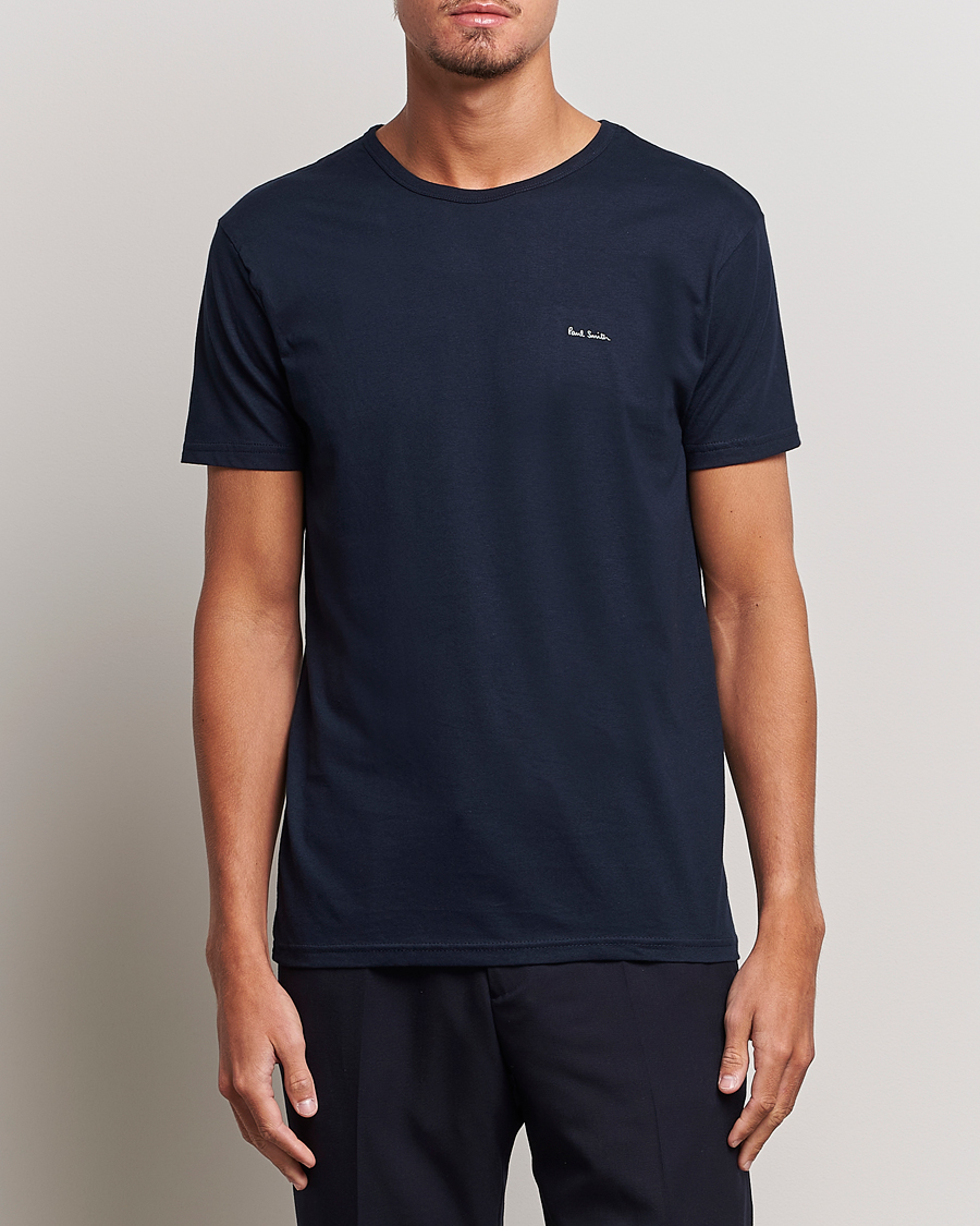 Paul Smith 3-Pack Crew Neck T-Shirt Black/Navy/White