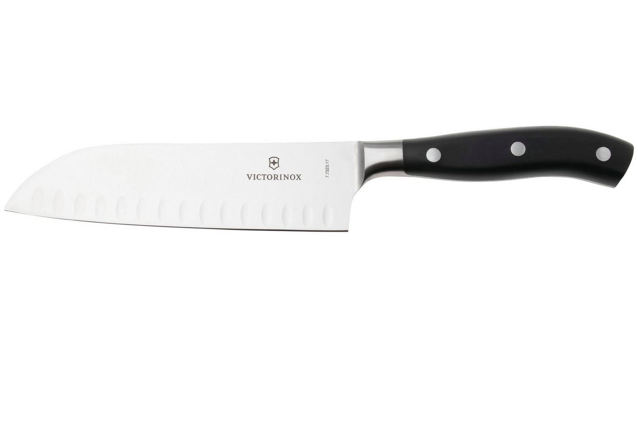 Victorinox Grand Maître Santoku Knife 7.7323.17G, POM, santoku met kuiltjes, 17 cm