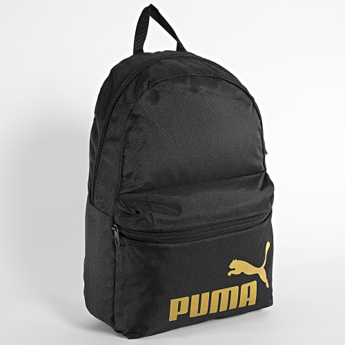 Sac A Dos Phase Noir Doré