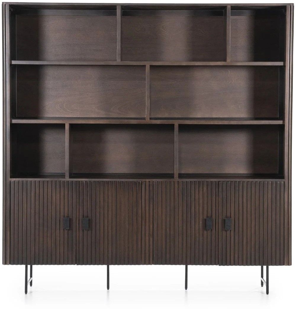Boekenkast Bruin 96122 Remi B200 x D37 x H200 cm