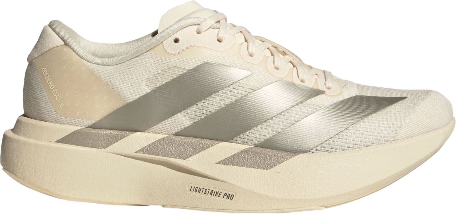 Adizero Evo SL Dame Wonder White/Cyber Metallic/Warm Vanilla