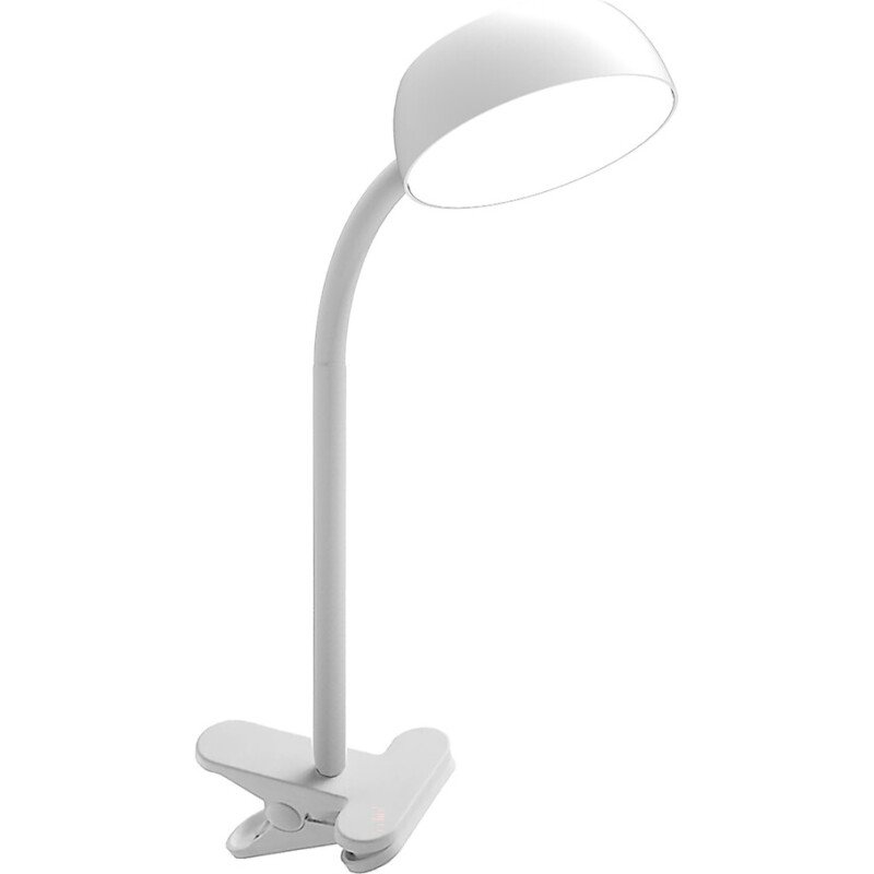 Lampe samy unilux clipsable led prise europe blanche