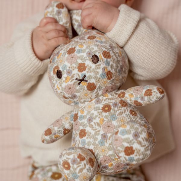 Nijntje Vintage Flowers All Over Knuffel 35 cm