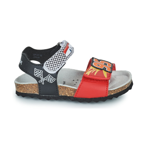 Geox - B SANDAL CHALKI BOY - Rouge / Bleu