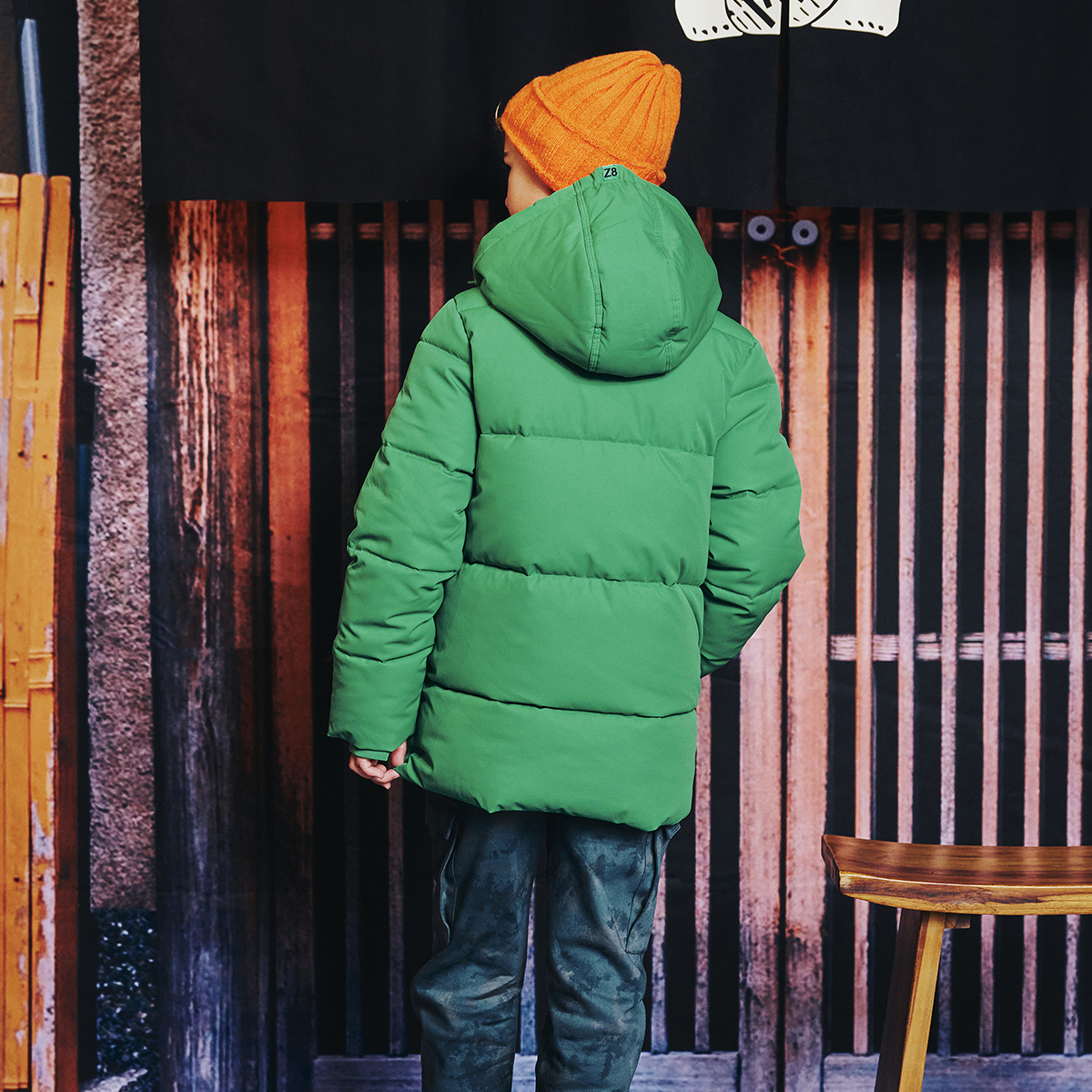 Z8 kids Winterjas Roland jelly bean