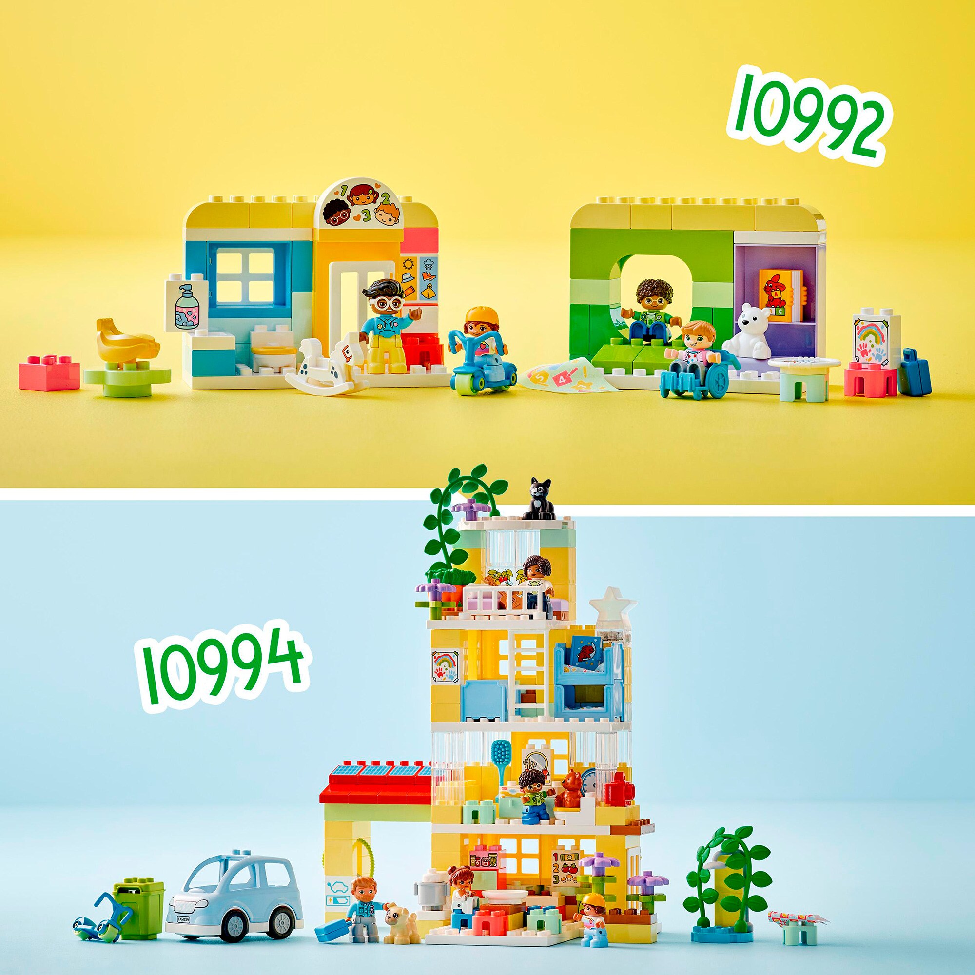 LEGO Konstruktionsspielzeug DUPLO Spielspaß in der Kita
