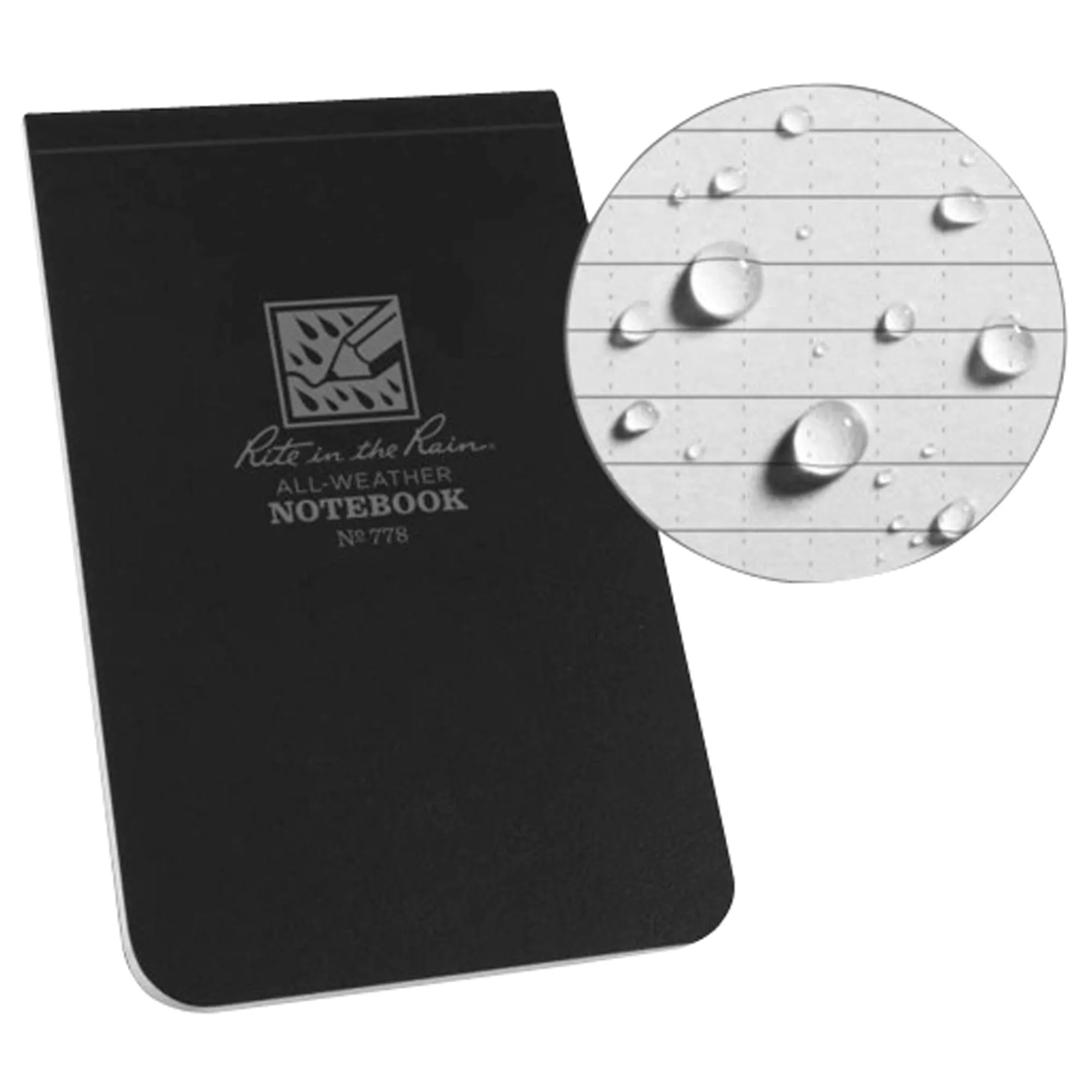 Rite in the Rain -  Rite in the Rain Memoblock schwarz Nr. 778