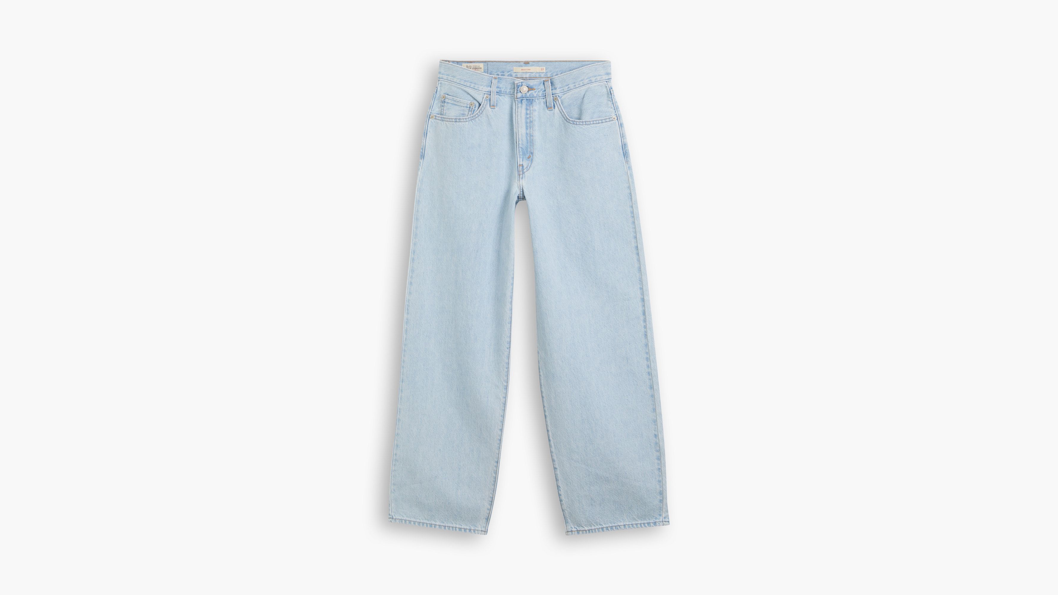 Jean Dad Baggy - Light Indigo Stonewash - Bleu