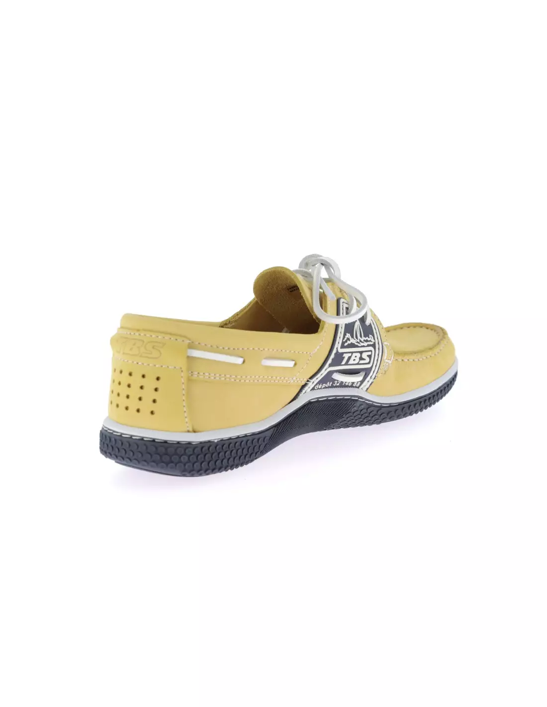 TBS GLOBECK - Bateaux & mocassins RAYON+NAVY