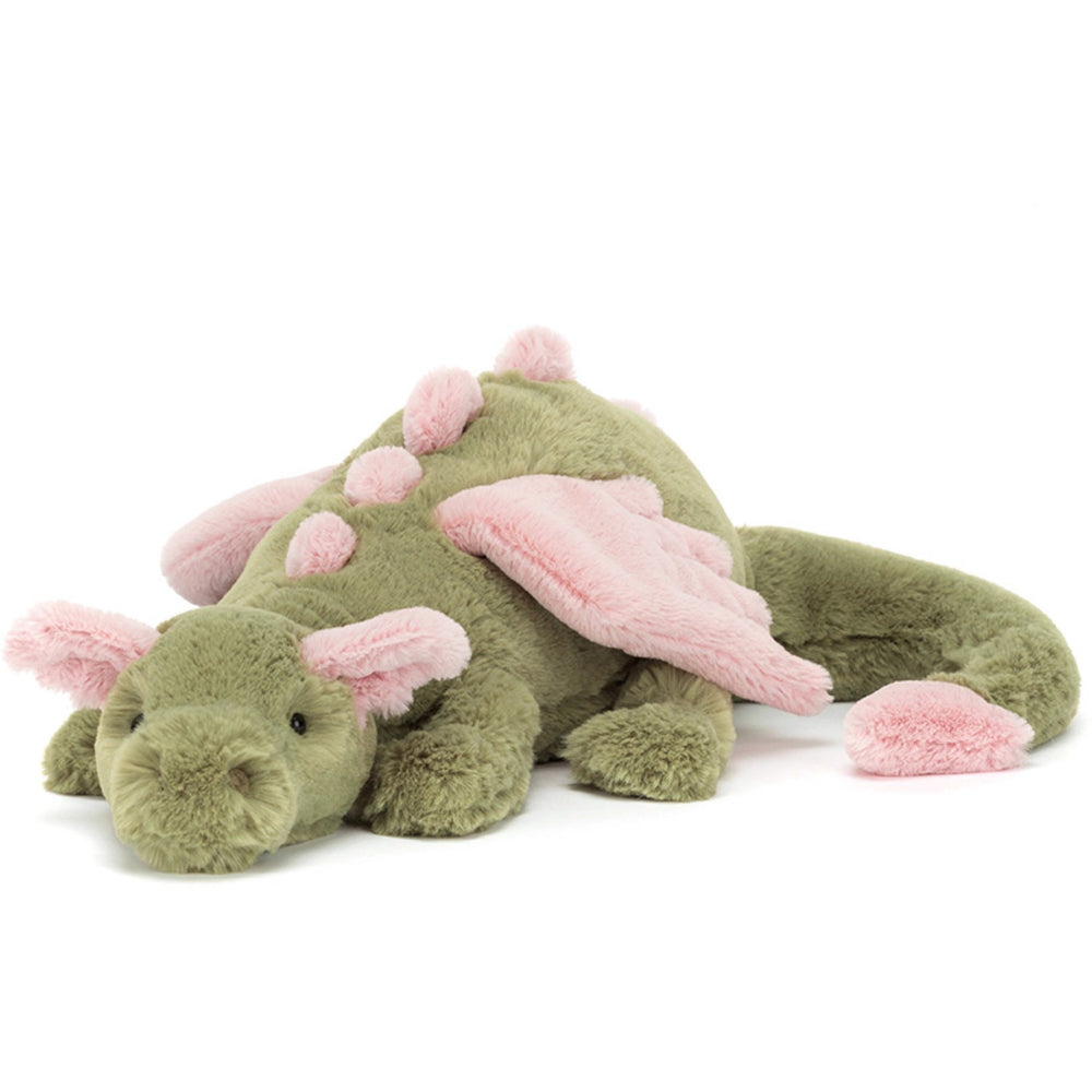 Køb Jellycat Drage Oliven, Mellem 50 Cm