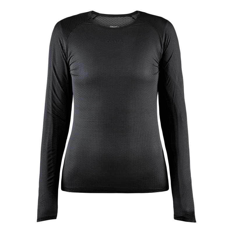craft pro dry nanoweight langaermet traenings t shirt dame 72 1908855 black