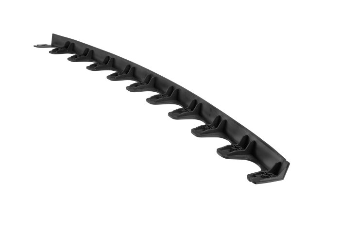 Kantskinne sort 45 mm × 1 meter