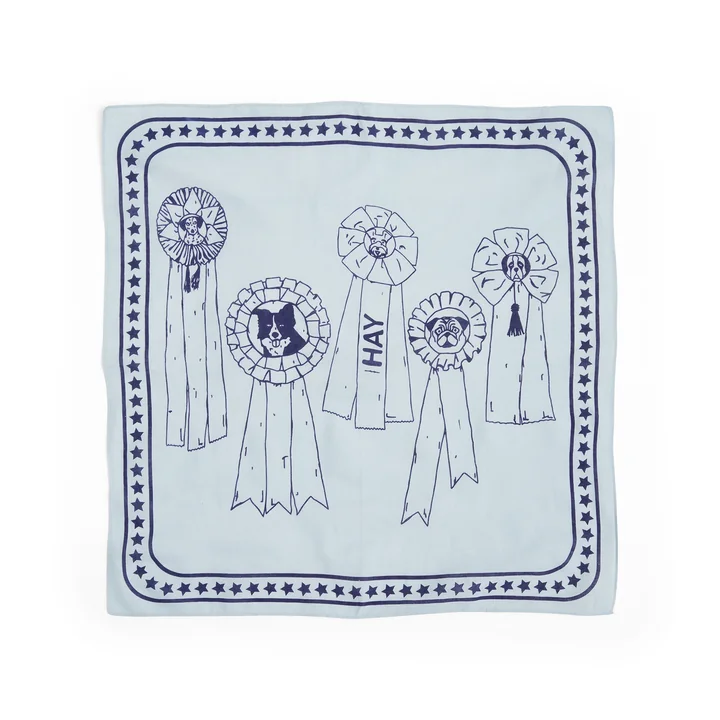 HAY - Dogs Hundetuch, recycelt, 55 x 55 cm, braun