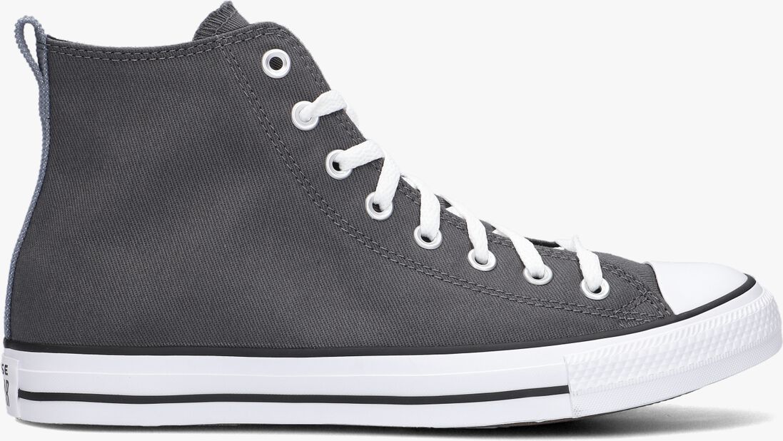 CONVERSE grijze converse hoge sneaker chuck taylor all star hi