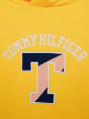 Moletom com capuz com o logotipo da universidade