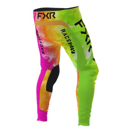 Pantalon cross FXR PODIUM ACID SHERBERT 2022 - Orange / Vert