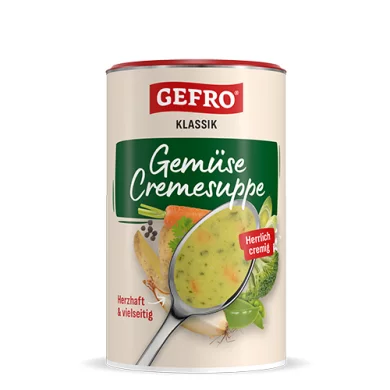 Gemüse Cremesuppe: cremig mit besonders viel Gemüse