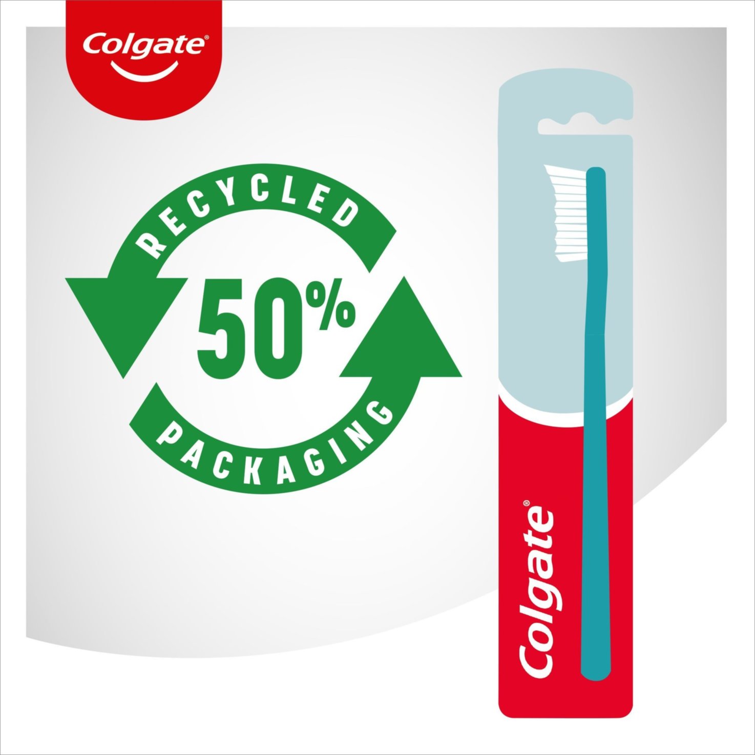 Colgate 360° Whole Mouth Clean Mittel Zahnbürste