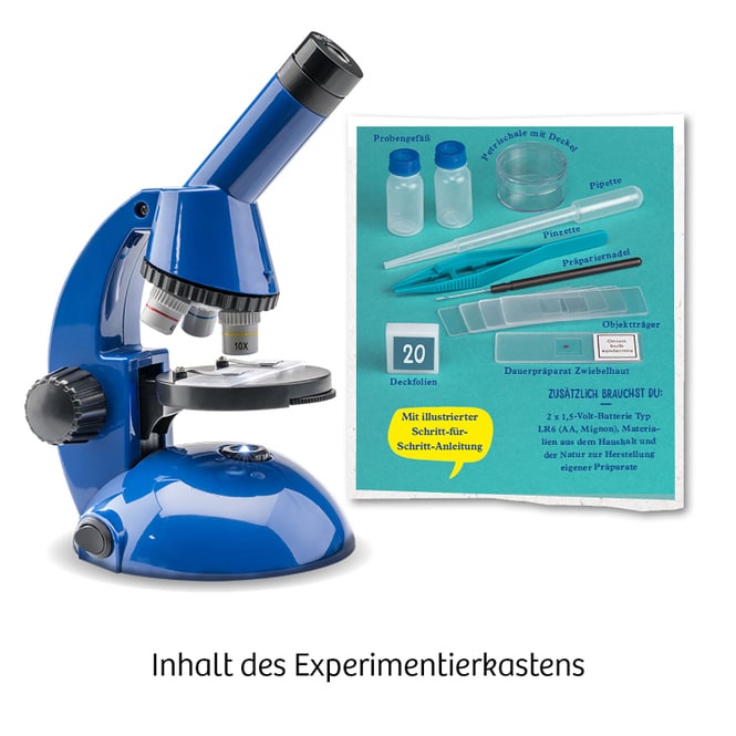 Entdecker-Mikroskop - Experimentierkasten