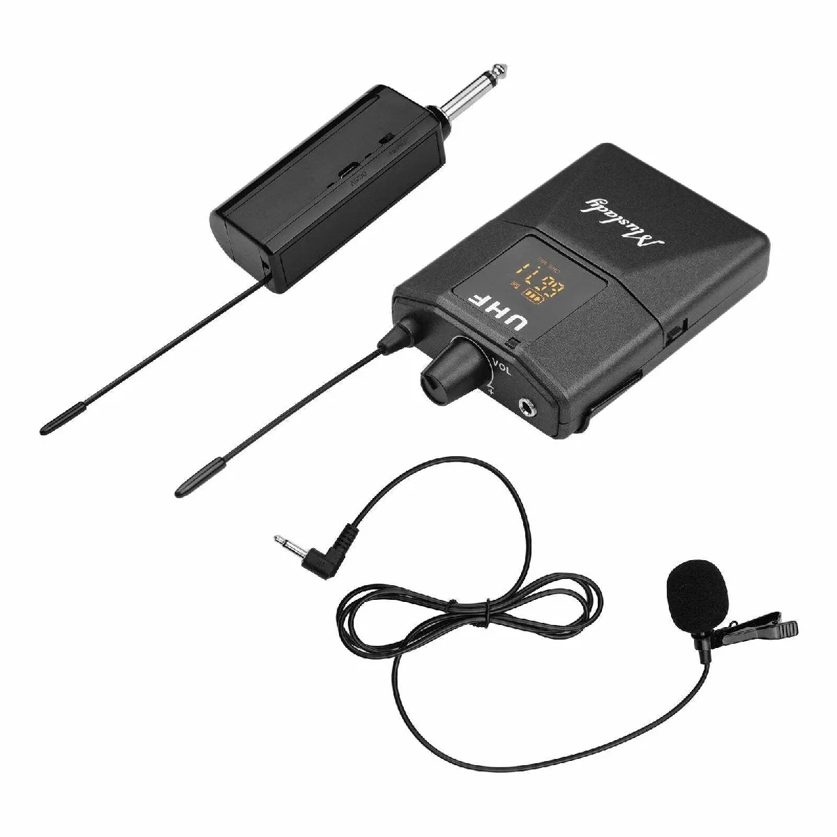 Justgreenbox Microphone Cravate UHF