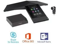Poly RealPresence Trio 8800 - VoIP-telefon til konferencer - med Bluetooth interface - IEEE 802.11a/b/g/n (Wi-Fi) - 5-vejs opkaldskapacitet - SIP, SDP - TAA-kompatibel