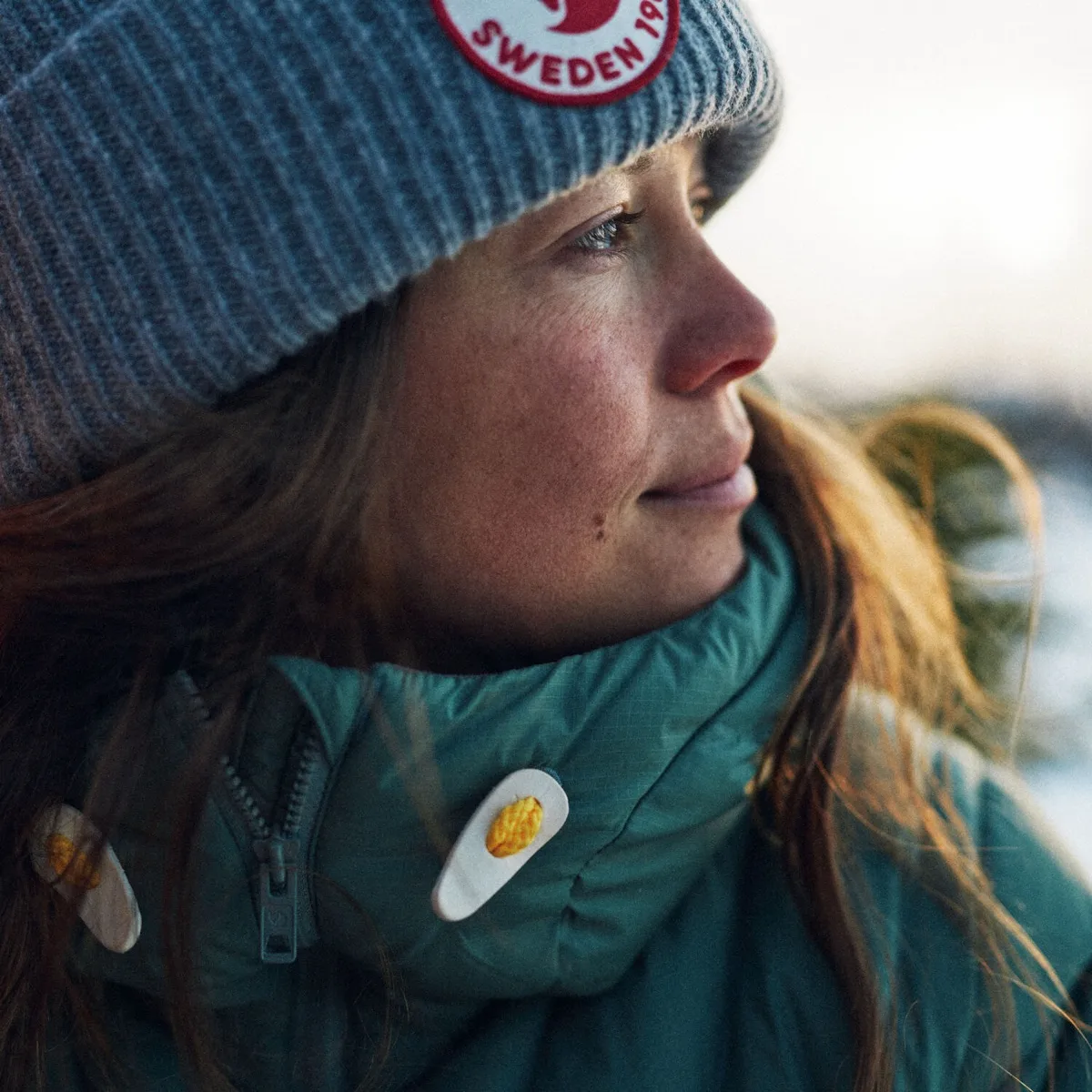 Fjällräven Expedition Pack Down Anorak W Mustard Yellow