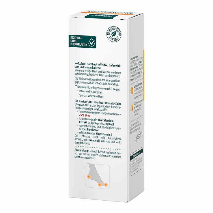 Kneipp Anti Hornhaut Intensiv-Salbe Fußpflege, 75 ml
