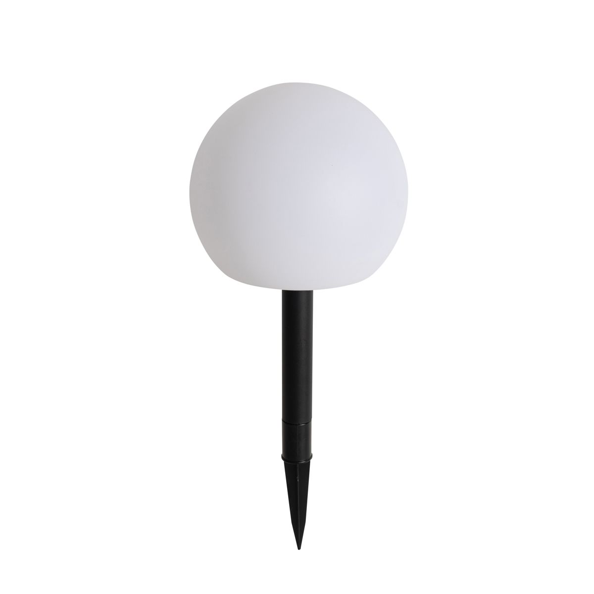 Buitenlamp wit 20 cm incl. LED IP44 solar RGBW - Ludger