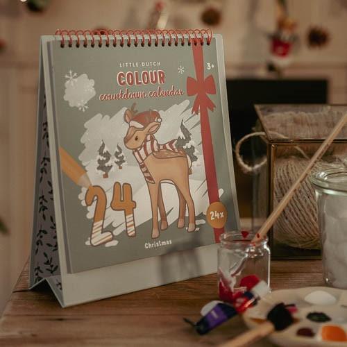 Kleurboek Advent Kalender kopen? | Little Dutch
