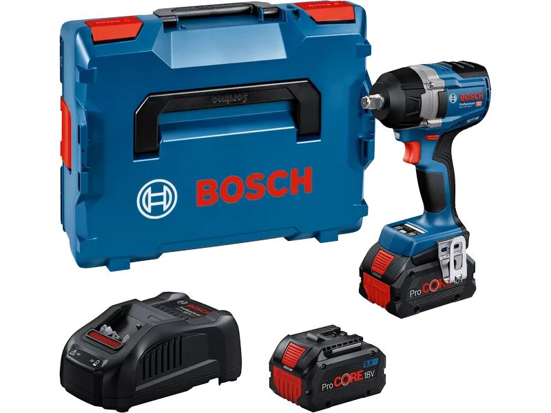Bosch Professional Akku-Drehschlagschrauber GDS 18 V-750 C Leistungsstarker 1/2