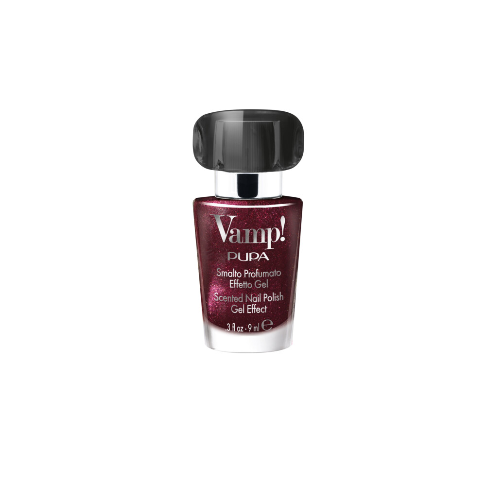 PUPA Milano VAMP! Scented Nail Polish Gel Effect 318 Interstellar Plum9 ml