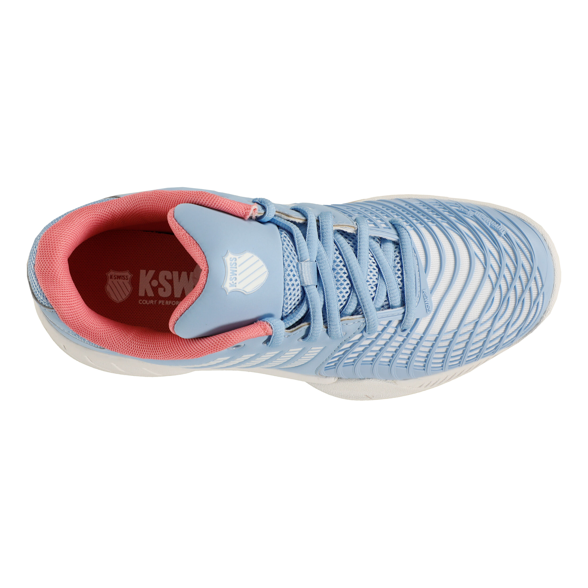 K-Swiss Express Light 3 Chaussure Moquette Femmes - Bleu Clair , Blanc