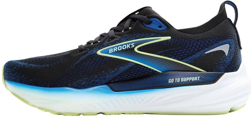 Brooks - Glycerin GTS 22 - Hardloopschoenen - Blauw - Mesh - Voor Overpronerende Lopers