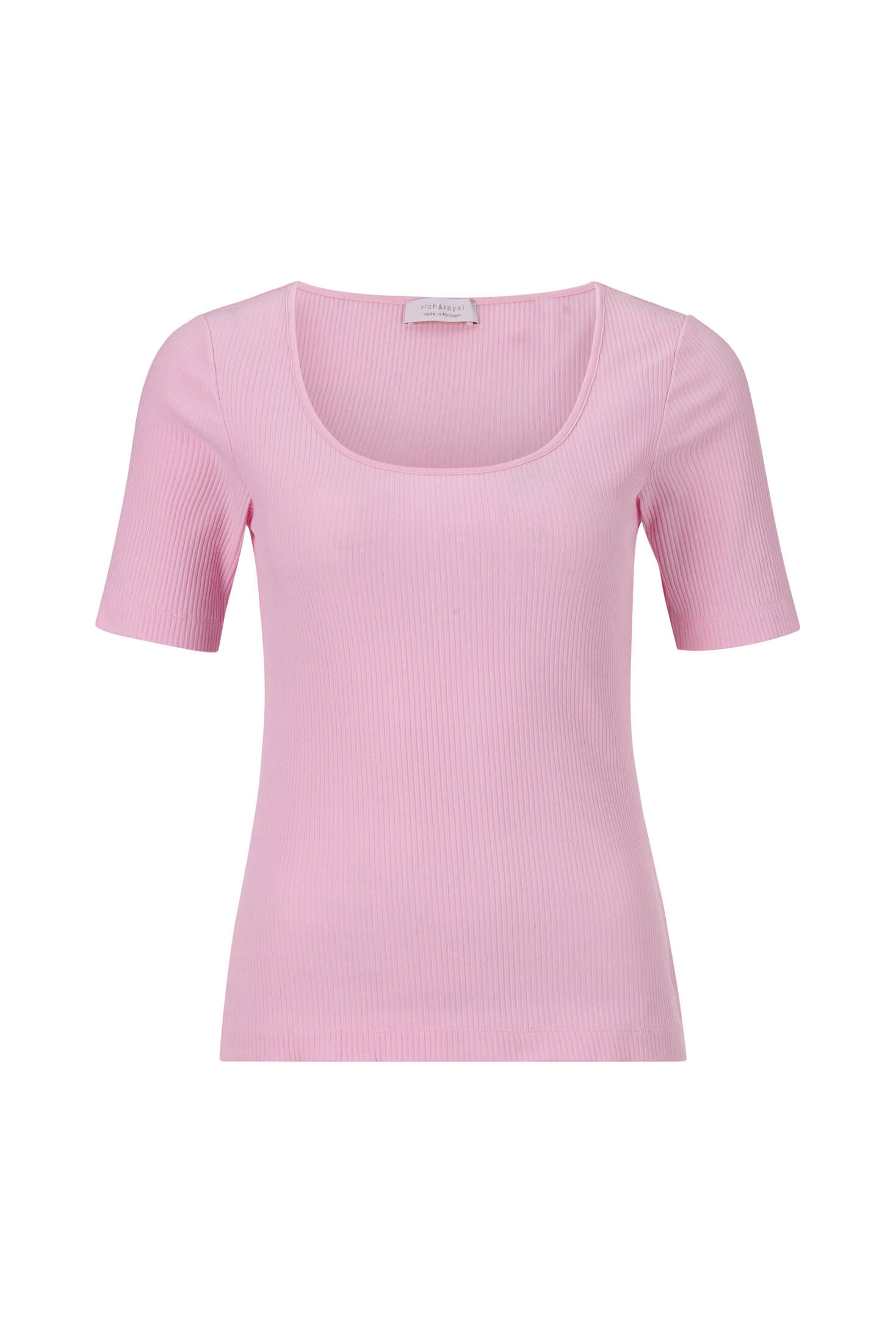 Rich & Royal| Damen T-Shirt ORGANIC RIB SHIRT